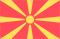 Republic Of North Macedonia Flag
